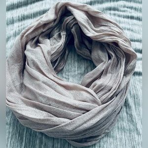 EXPRESS Pink Sparkle Infinity Scarf